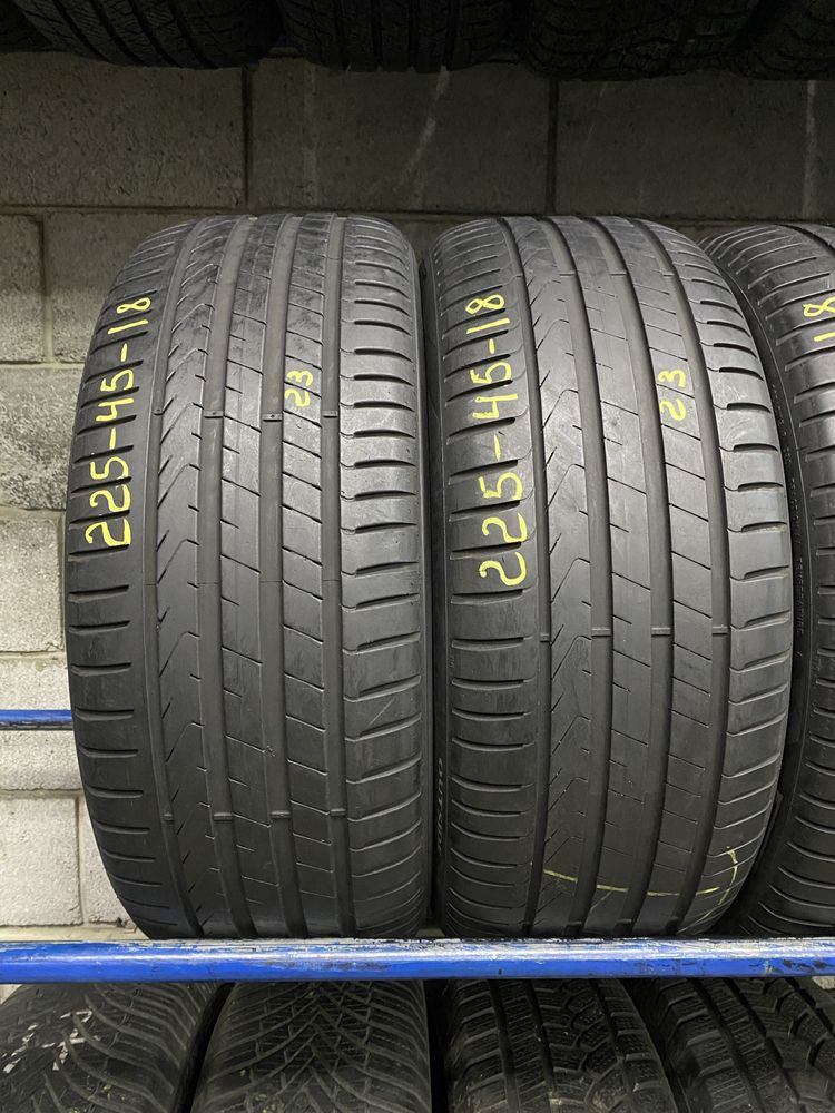 Різноширокі шини 225/45R18 i 255/40R18 PIRELLI