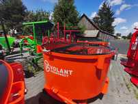 Mieszalnik do ciągnika betoniarka na WOM 1200l VOLANT masa 640kg