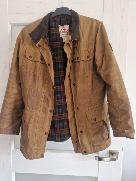 Kurtka woskowana olejak