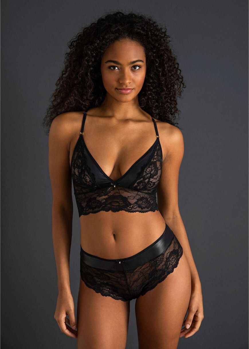 Venus erotyczny komplet biustonosz bralett+stringi ouvert r.44/46