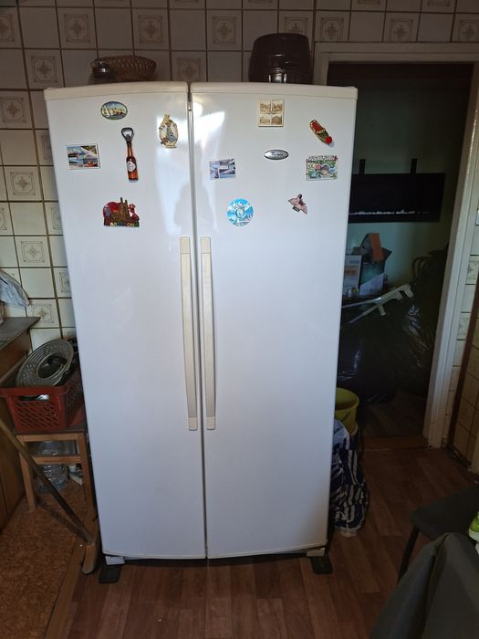 Lodówka dwudrzwiowa  whirlpool