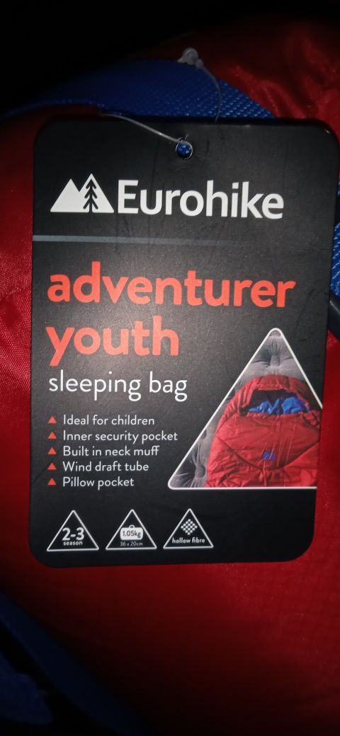 Спальный мешок Eurohike Adventurer Youth