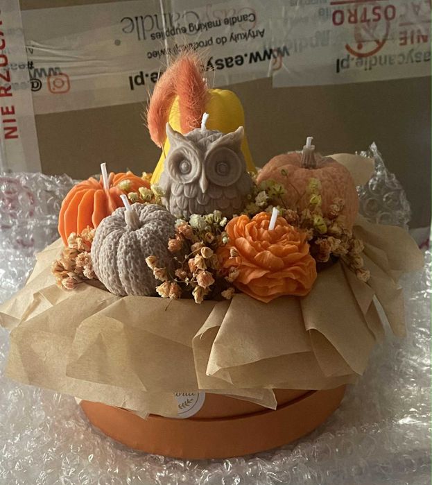 Flowee box - bukiet ze świec