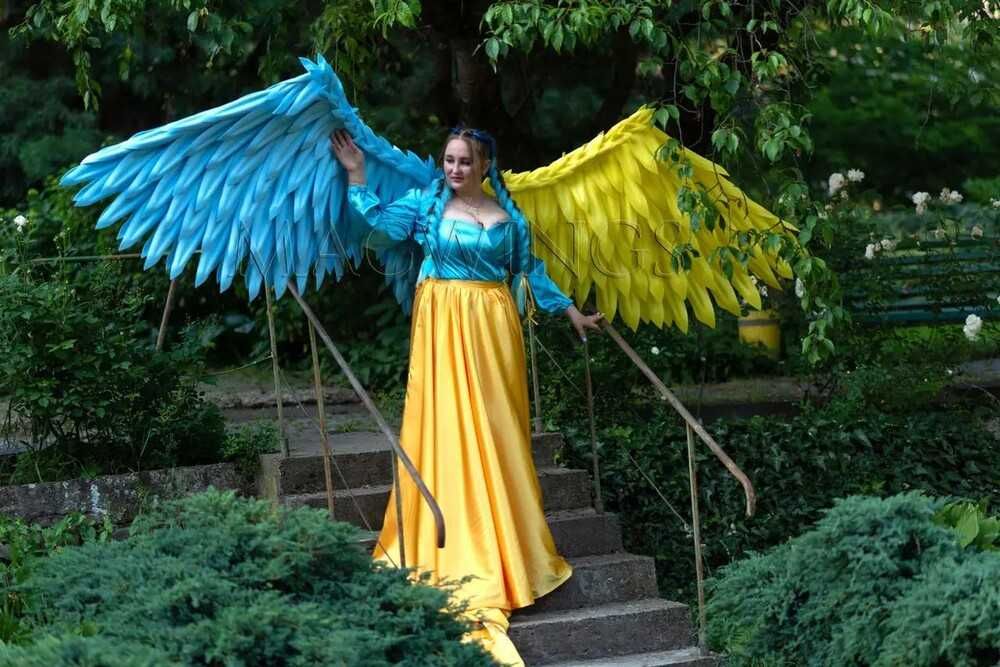 Крылья Ангела Патриотические - Украинские в наличии и на заказ