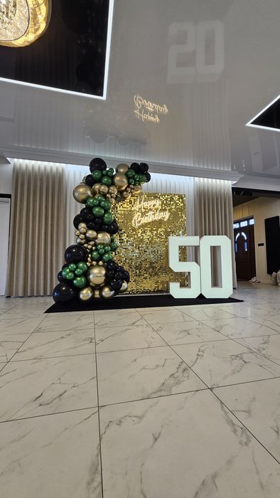 Ścianka dekoracja balony