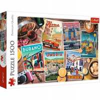 Puzzle 1500 Podróże Po Europie Trefl, Trefl