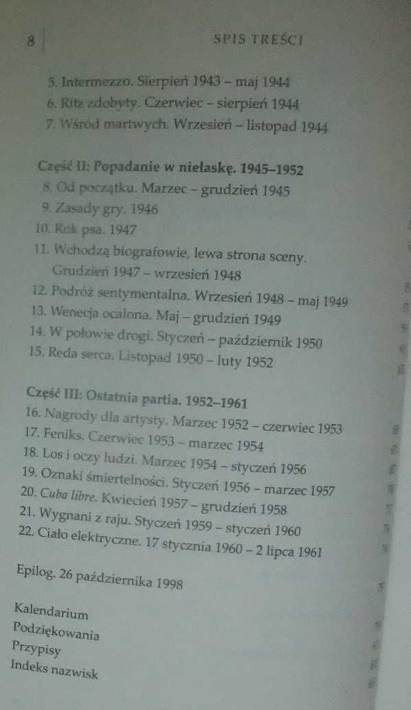 Hemingway Człowiek i pisarz 1929_1961 Reynolds unikatowa książka