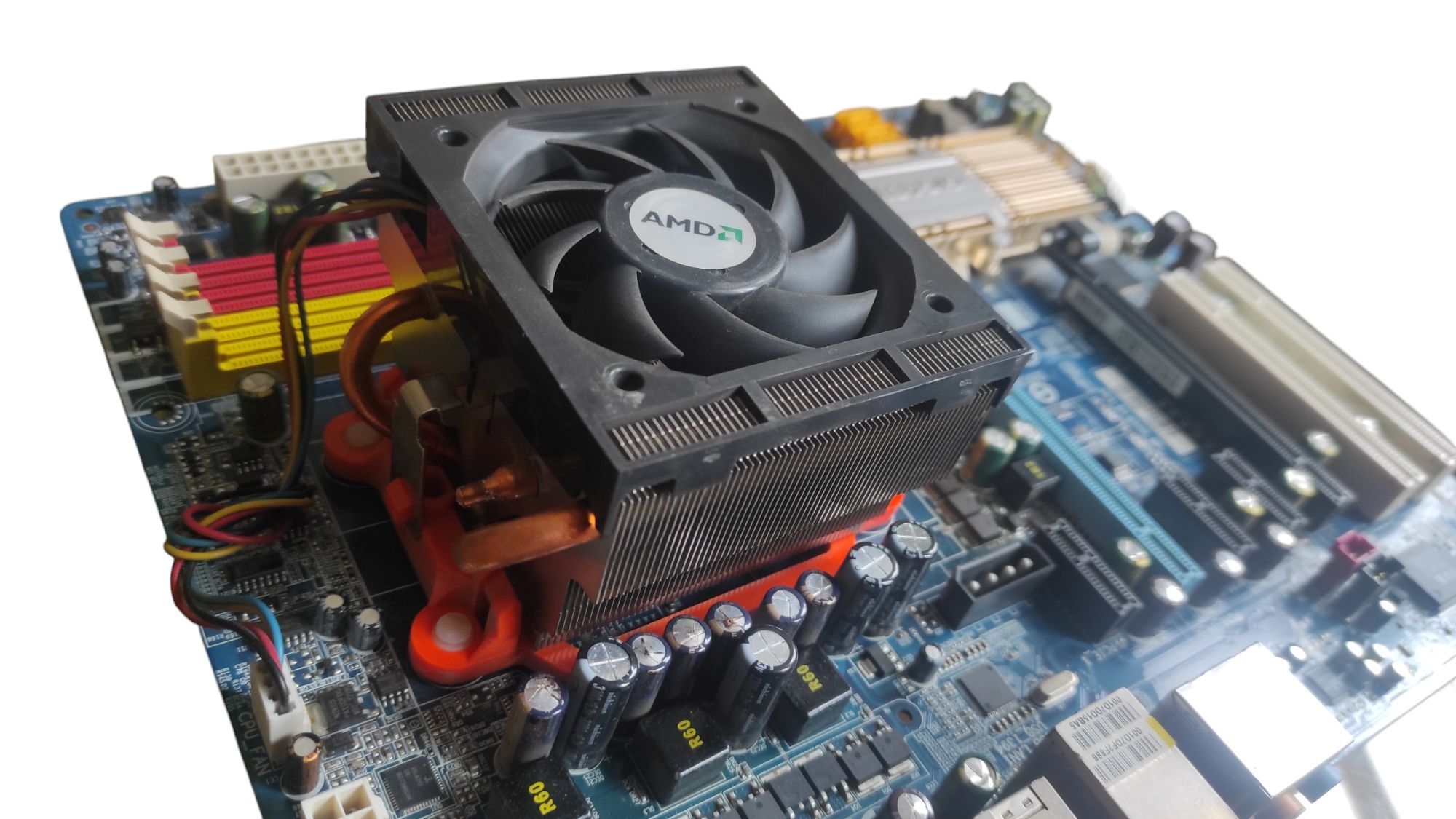 Материнська плата gigabyte GA-M57SLI-S4+процесор AMD Athlon 64