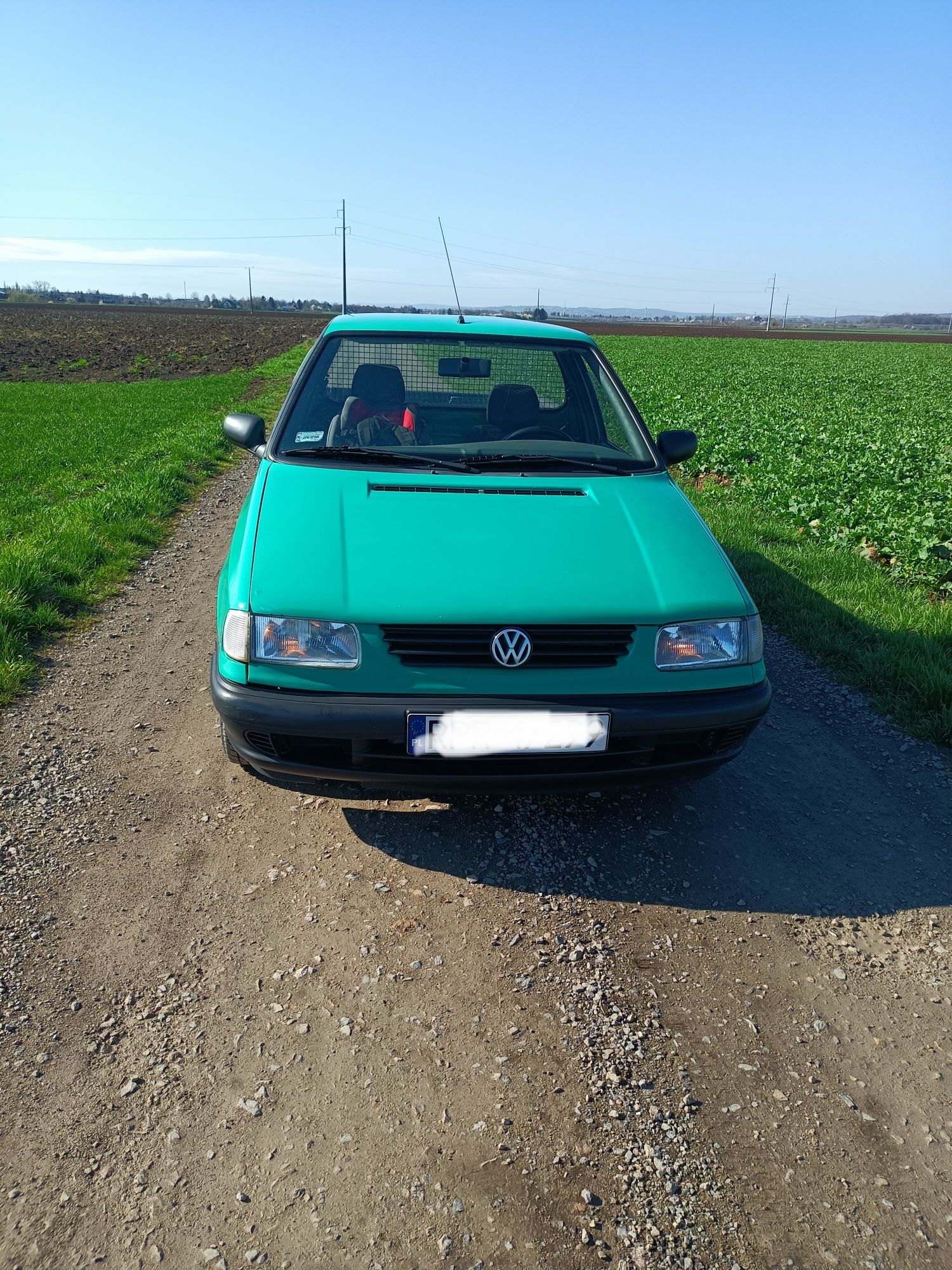 VW Caddy pickup.