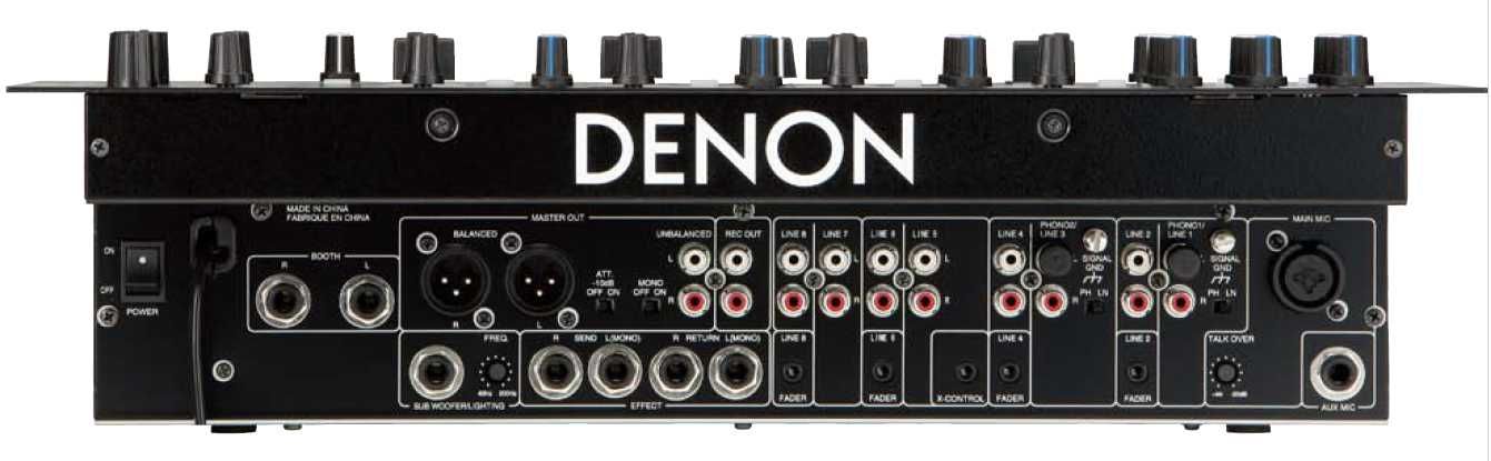 Conjunto: Leitor Duplo Denon DN-HD2500 + Mesa de Mistura Denon DN-X500