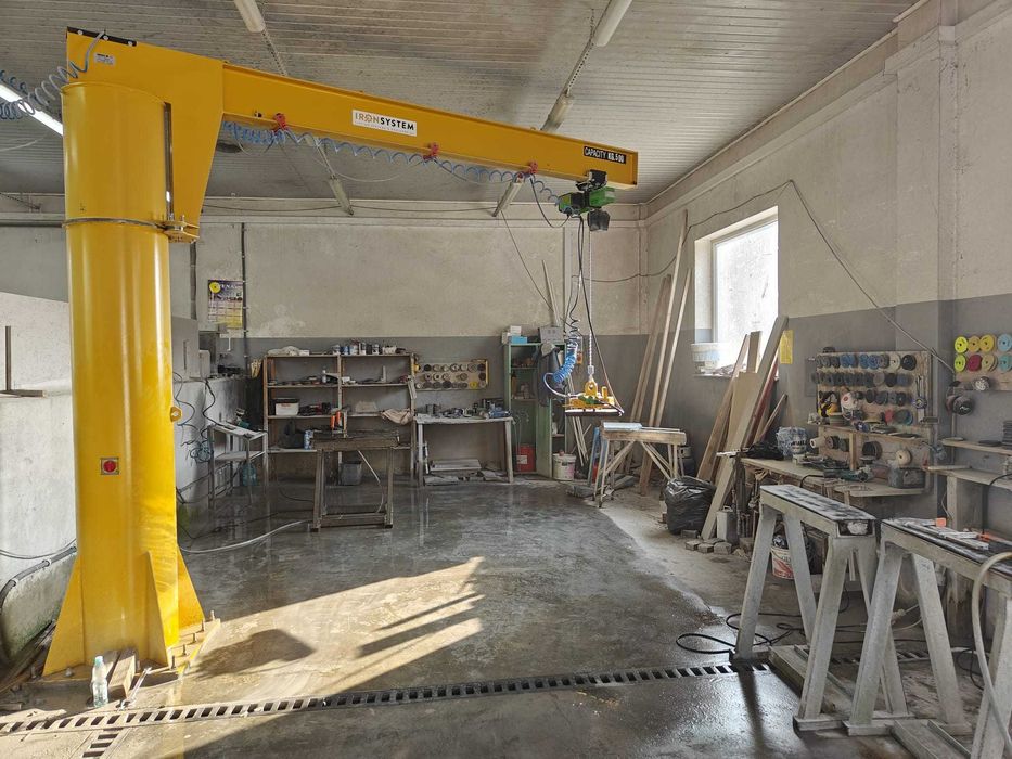 Żuraw Żurawik słupowy warsztatowy 125kg 250kg 500kg 1000kg 2000kg