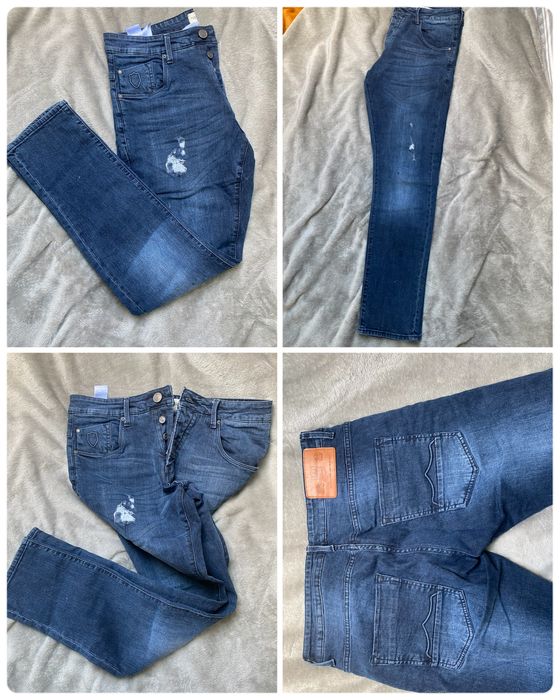 spodnie jeans 883 Police W34 L Moriarty Slim