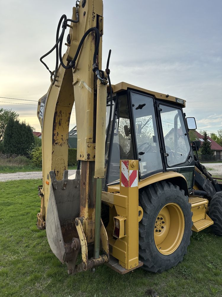 Caterpillar cat 428c Koparko Ładowarka