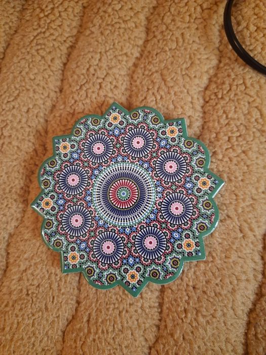 Ceramiczna podstawka na korku