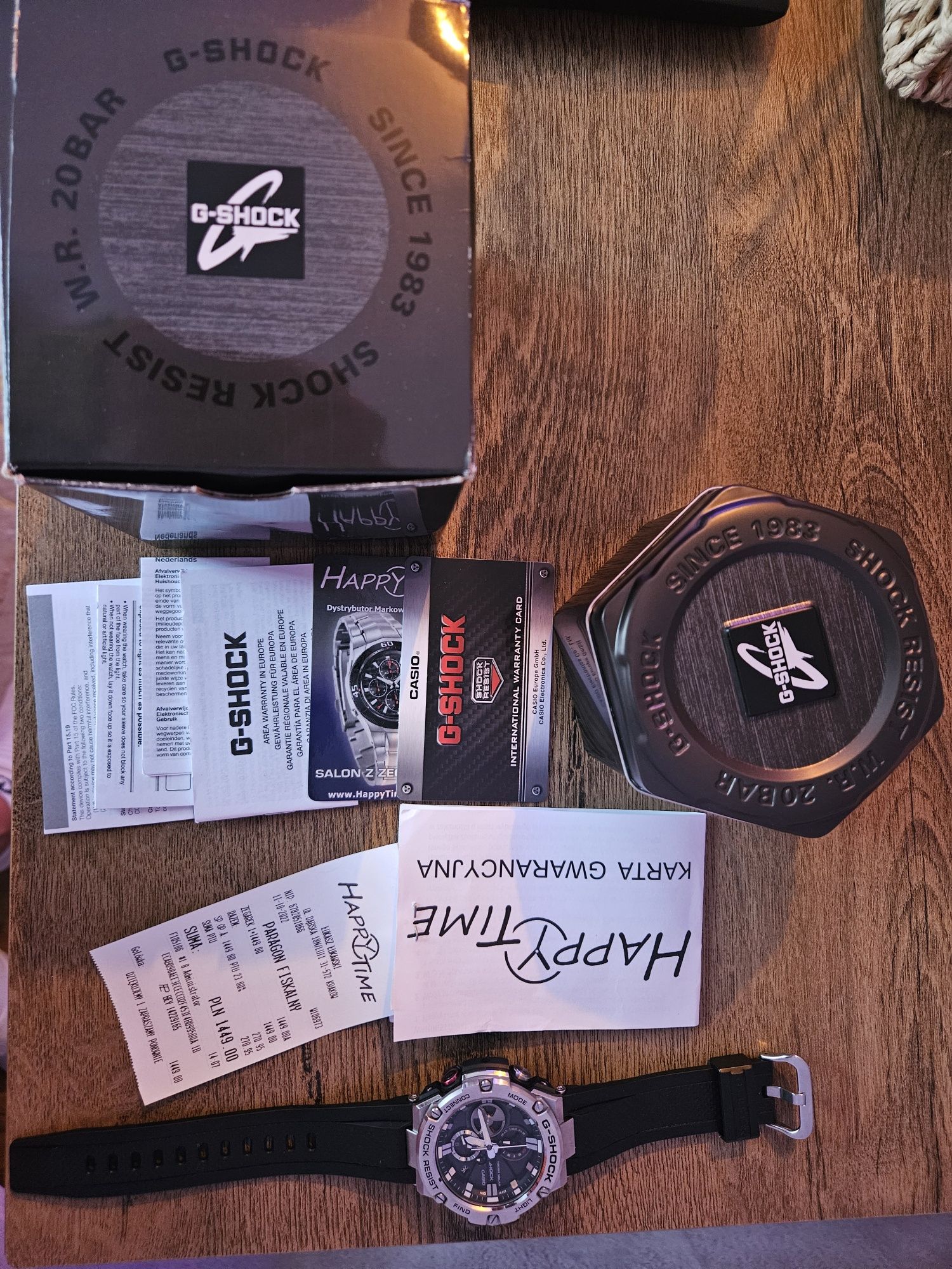 Zegarek Casio G-Shock gst b100-1 AER