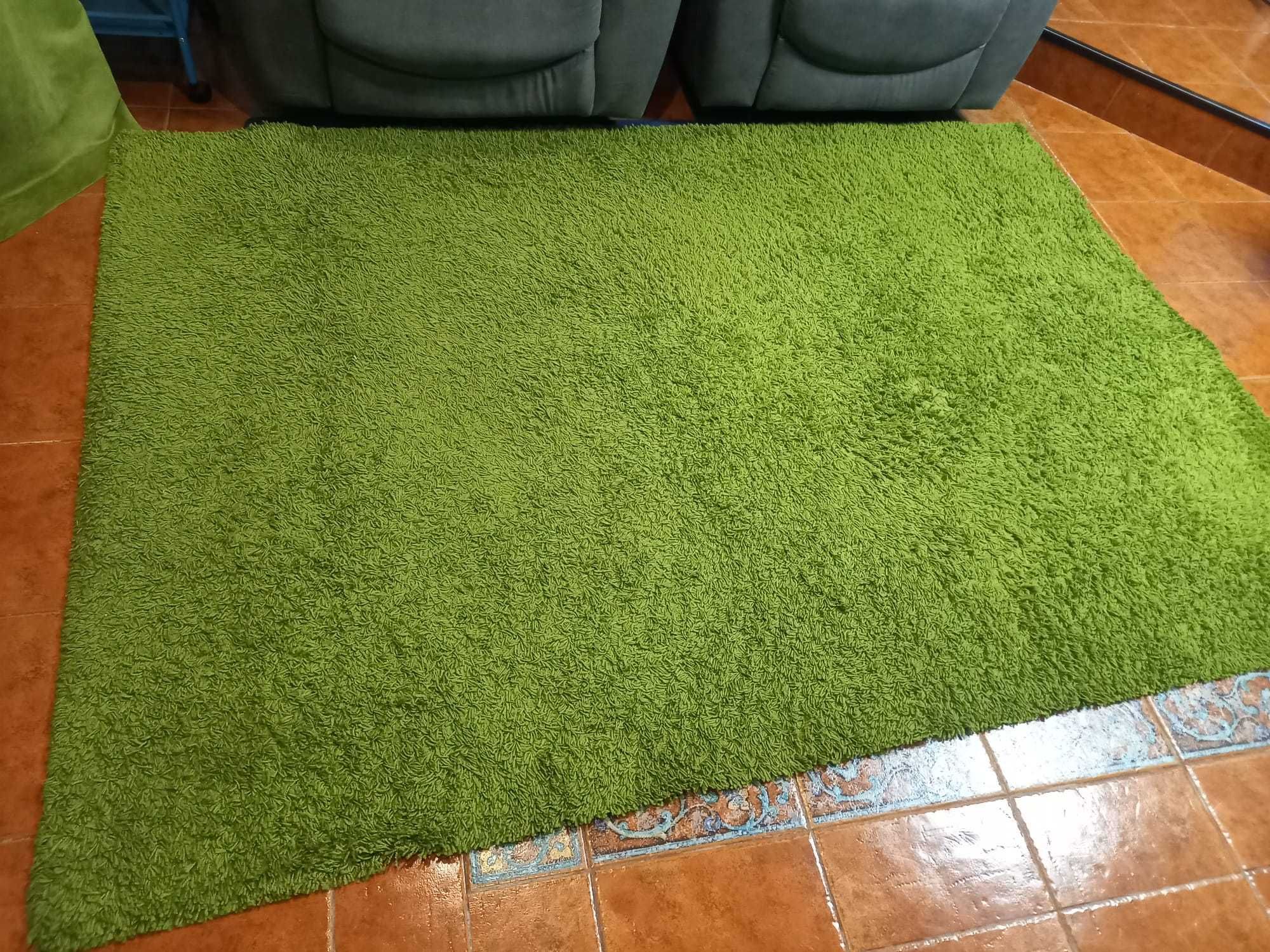 Tapete Shaggy Green