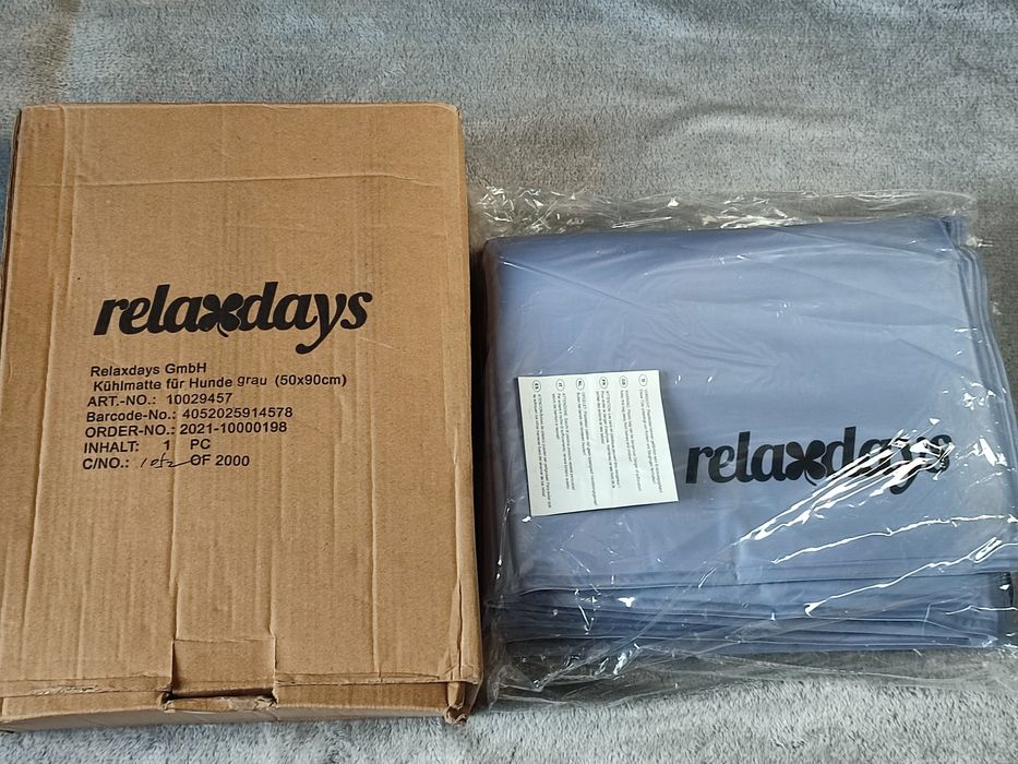 Mata chłodząca dla zwierząt Relaxdays 50 x 90 cm