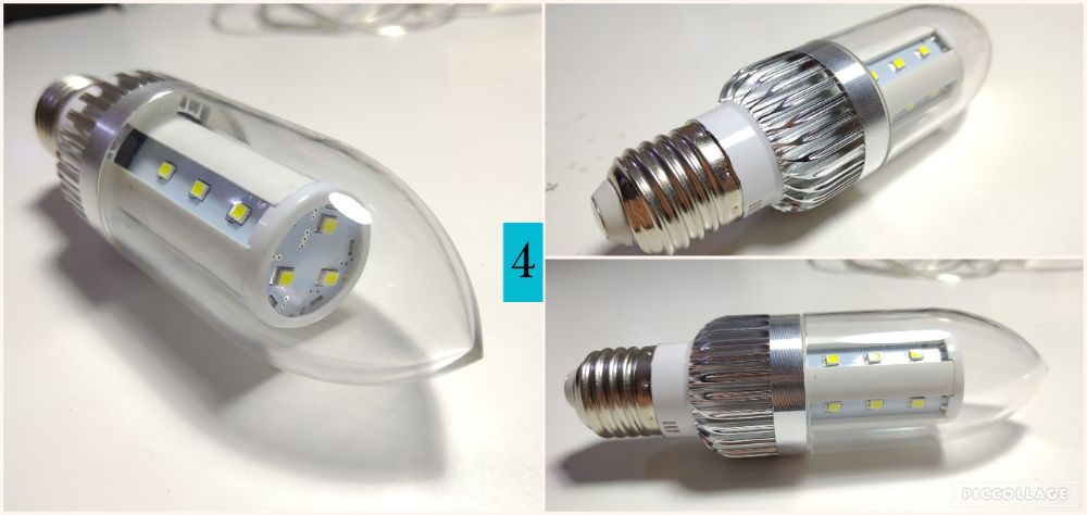 Lâmpadas LED topo de gama tipo milho NOVAS