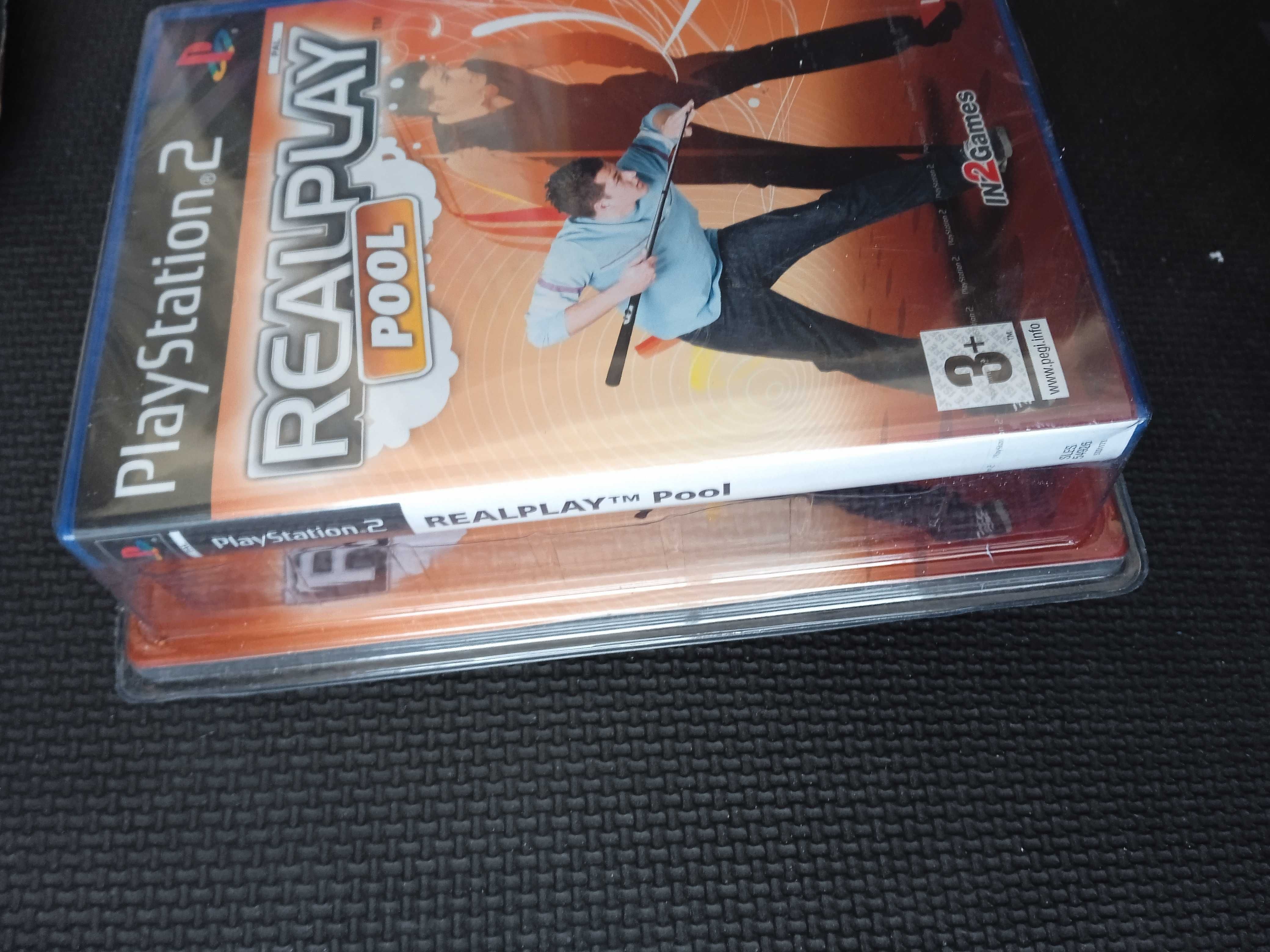 Jogo PlayStation 2 selado Real Play Pool