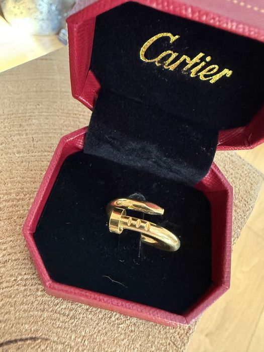 Pierscionek cartier gwóźdz