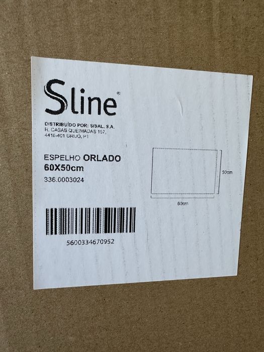 Espelho Sline Orlando 60x50 cm (NOVO)