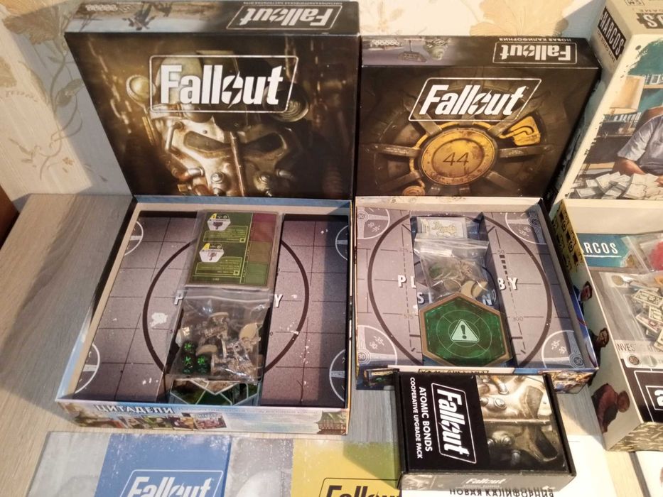 Настольная игра Fallout + все дополнения