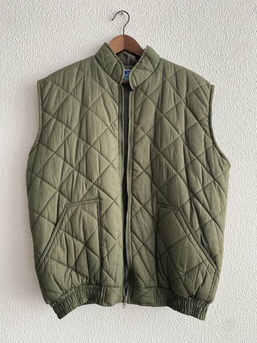 Colete XL verde acolchoado