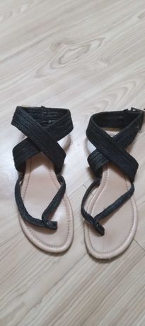 Sandały sandałki czarne