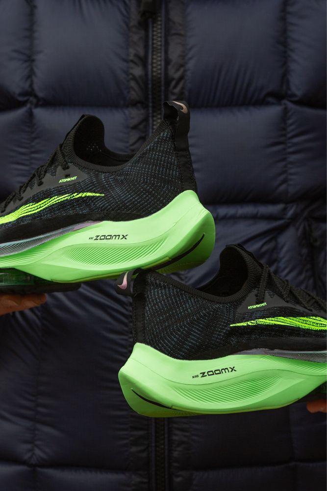 Кроссовки Nike Air Zoom Alphafly Black Blue Green