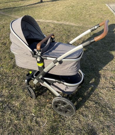 Wózek niemowlęcy Joolz Geo 2 MONO 2w1 (spacerówka + gondola) szary