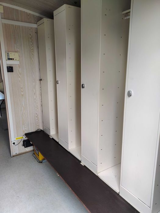 Pawilon mobilny przyczepa socjalna pracownicza barokowóz biuro budowa