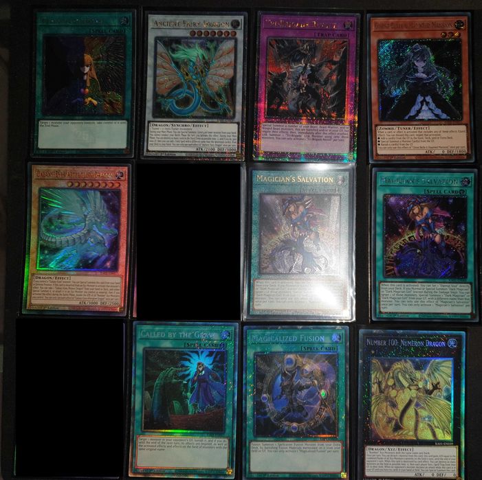 Cartas Yu-Gi-Oh raras / semi-raras