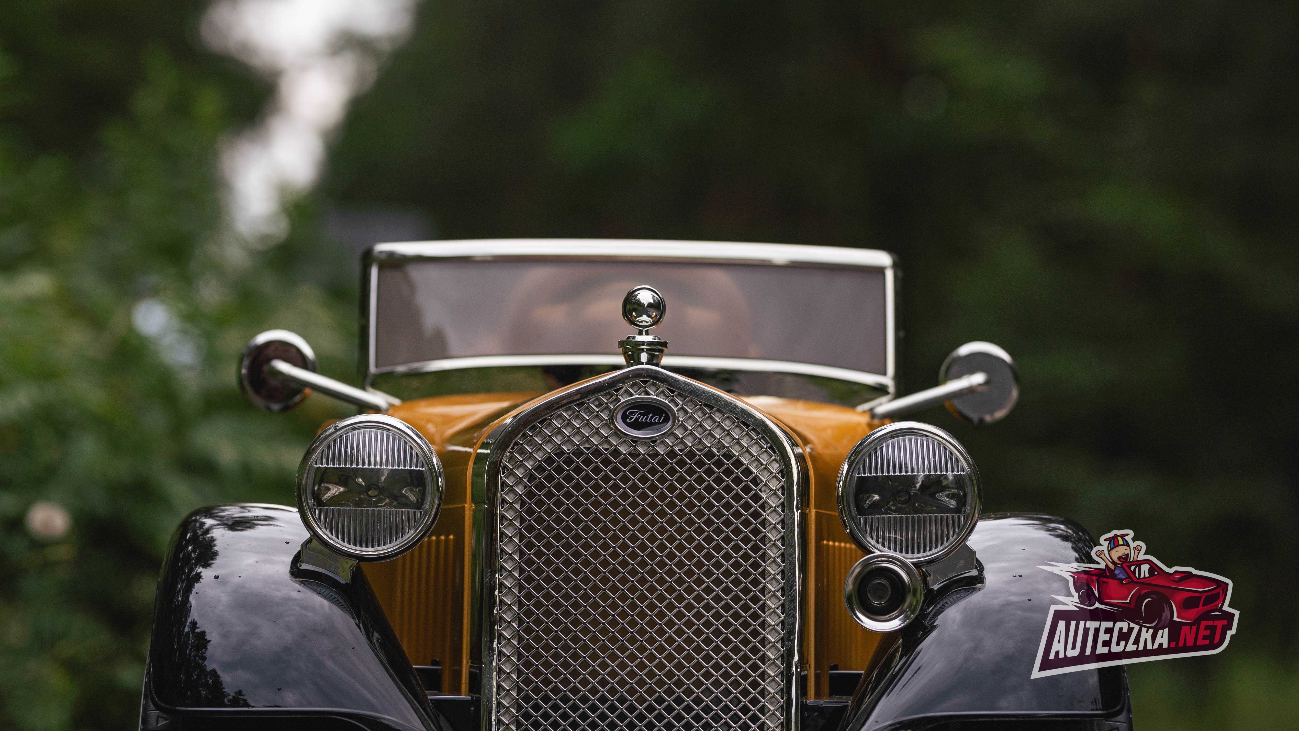 Duży SAMOCHODZIK Retro Rolls ROYCE 4x4 dla dzieci