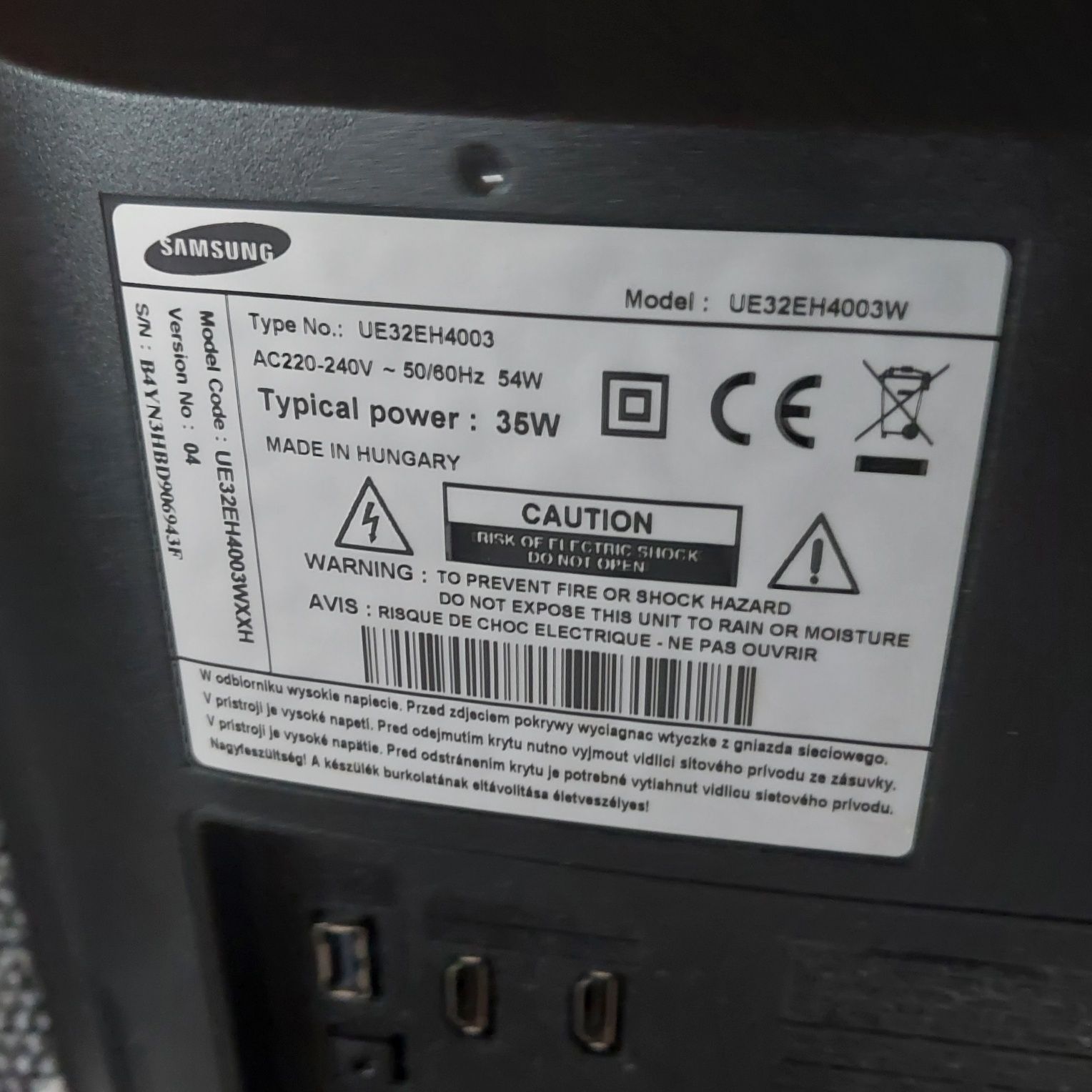 Telewizor Samsung 32 cale