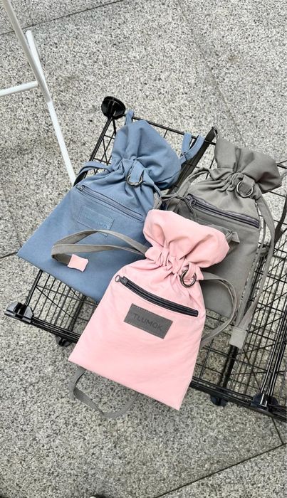 Сумка тлумок рожева