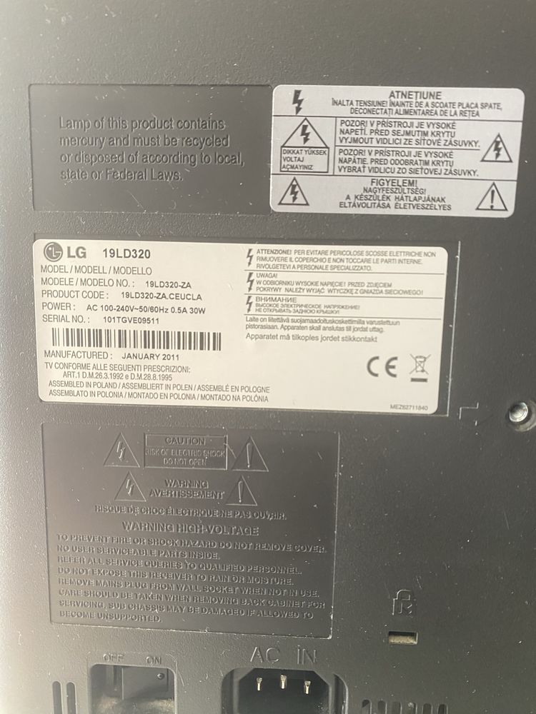 Televisão TV LG