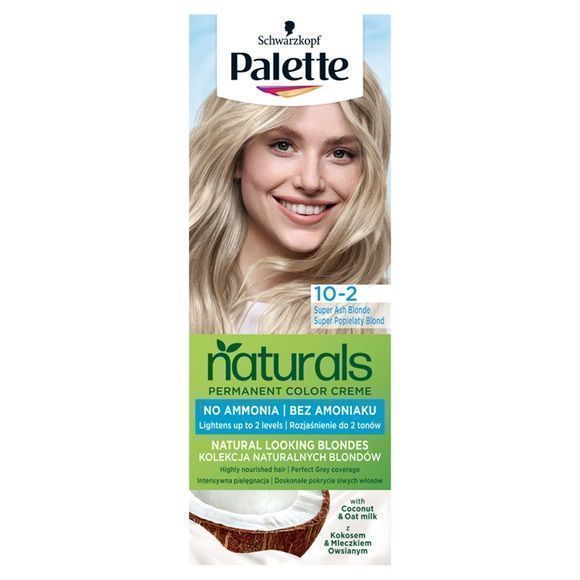 Farba do włosów Palette Permanent Naturals Super Popielaty Blond