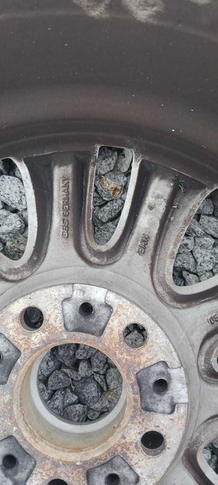 BBS Germany - Felgi 17" - Oryginalne BMW 5x120 - Opony zimowe.