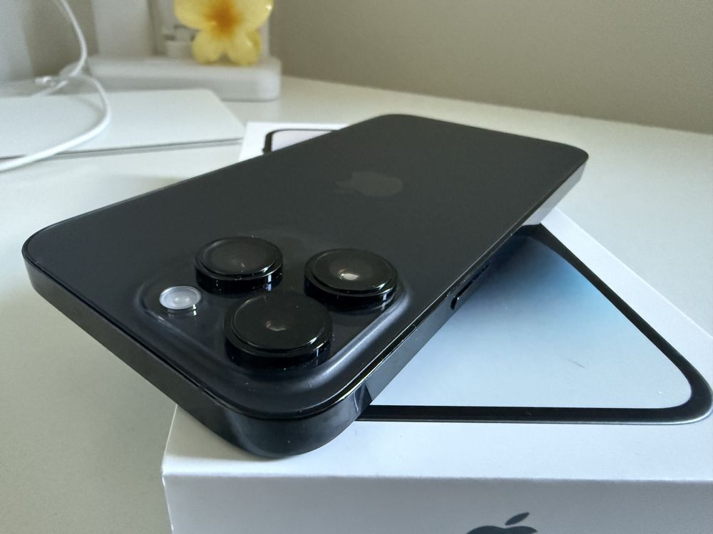 iPhone 14 Pro Max 256gb Black Idealny Bateria 100%