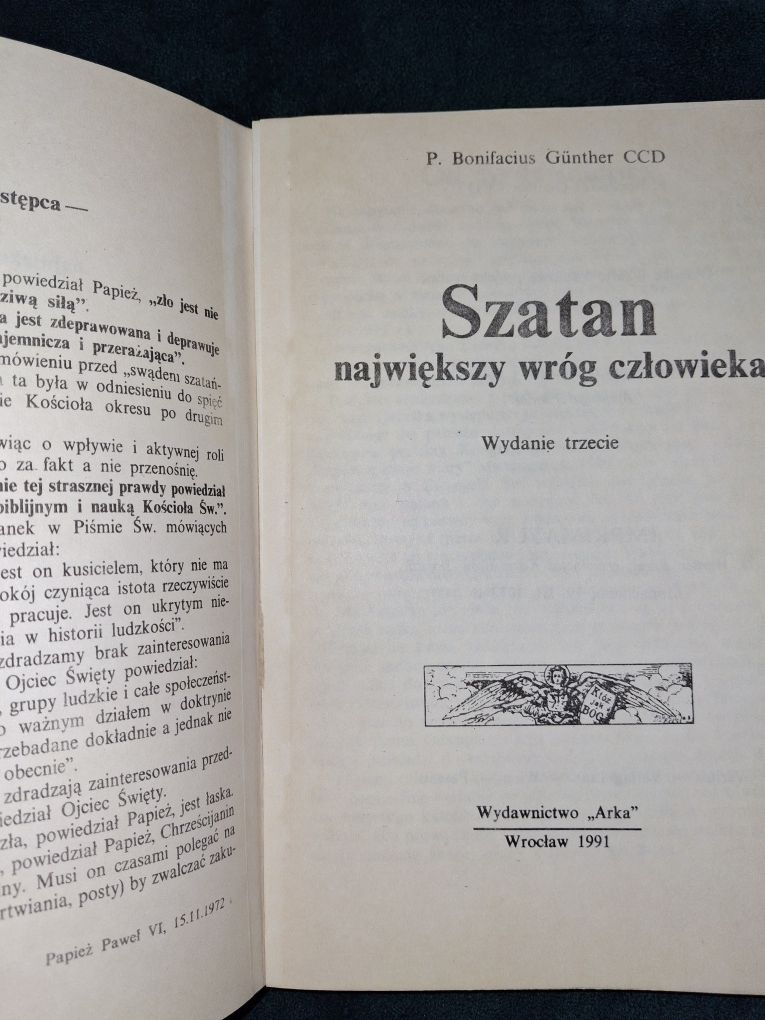 Szatan istnieje naprawdę Bonifacius Gunther