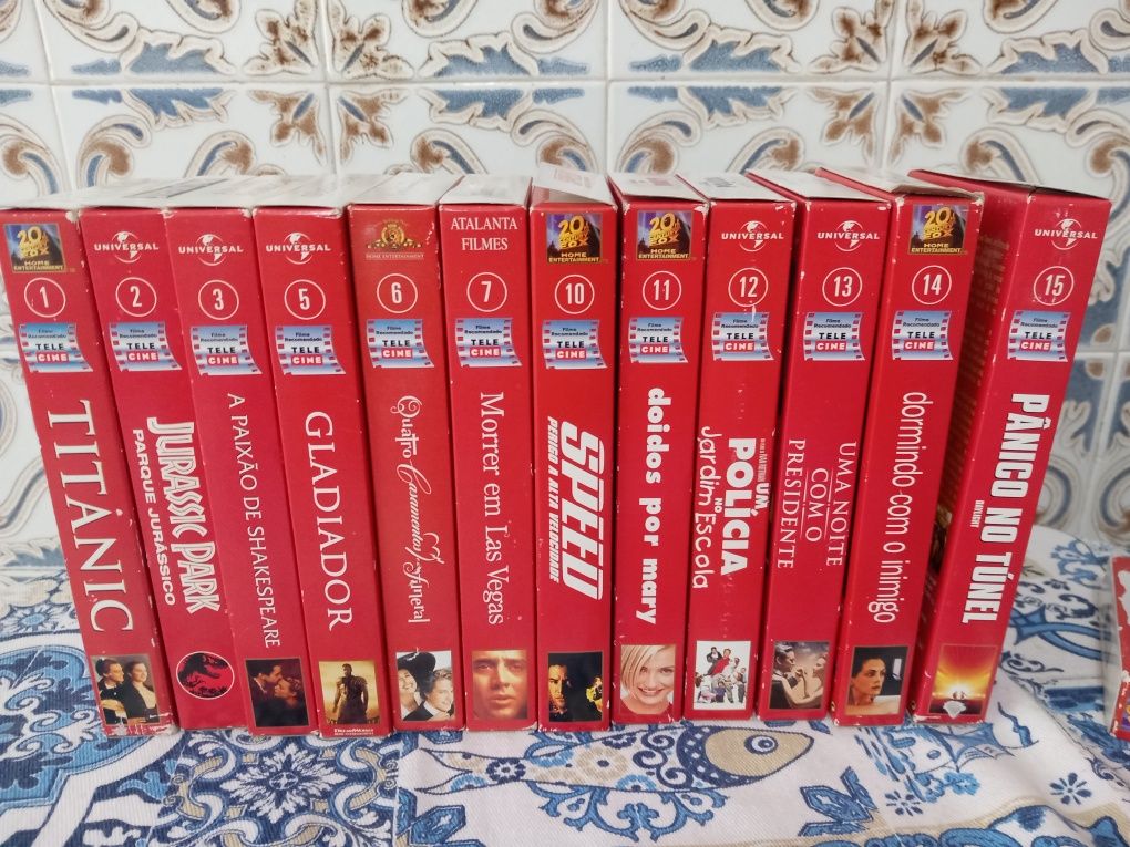 Filmes em VHS coleções