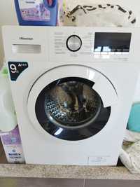 Maquina de lavar Roupa 9kg Hisense