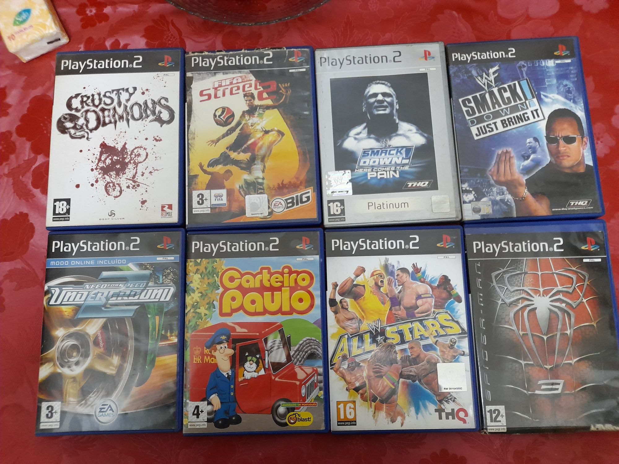 Jogos para a playstation 2 e 3