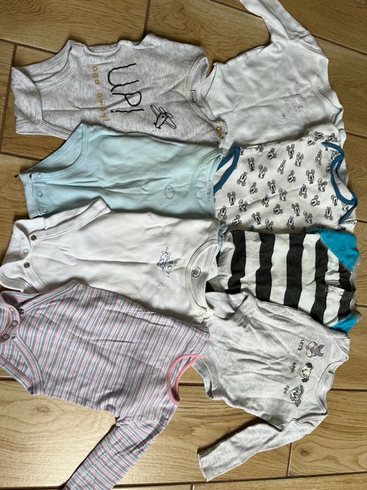 Body z długim rękawem 15szt. + 8 GRATIS rozm 68 COOL CLUB SMYK SO CUTE