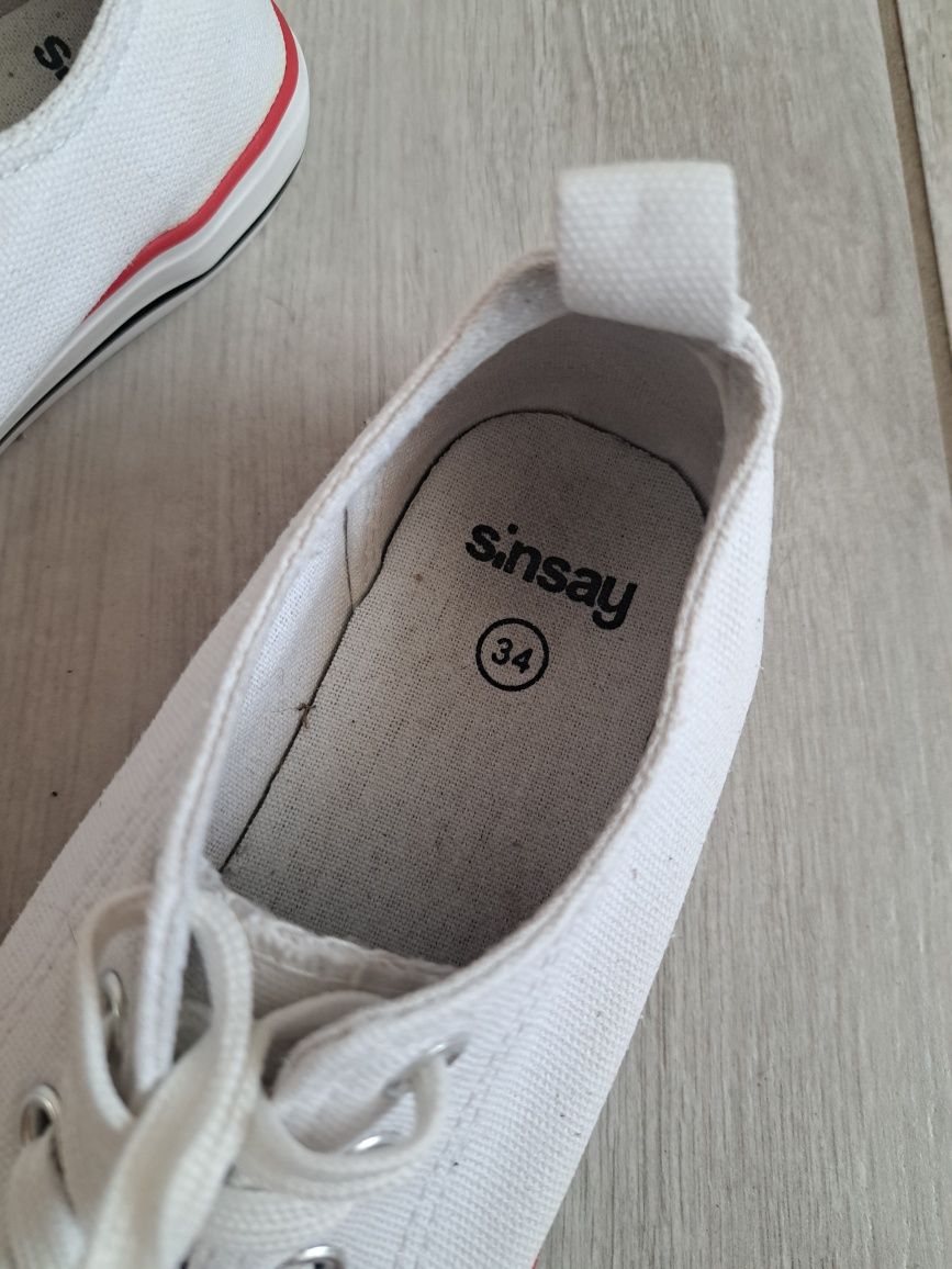 Trampki tenisówki Sinsay roz. 34