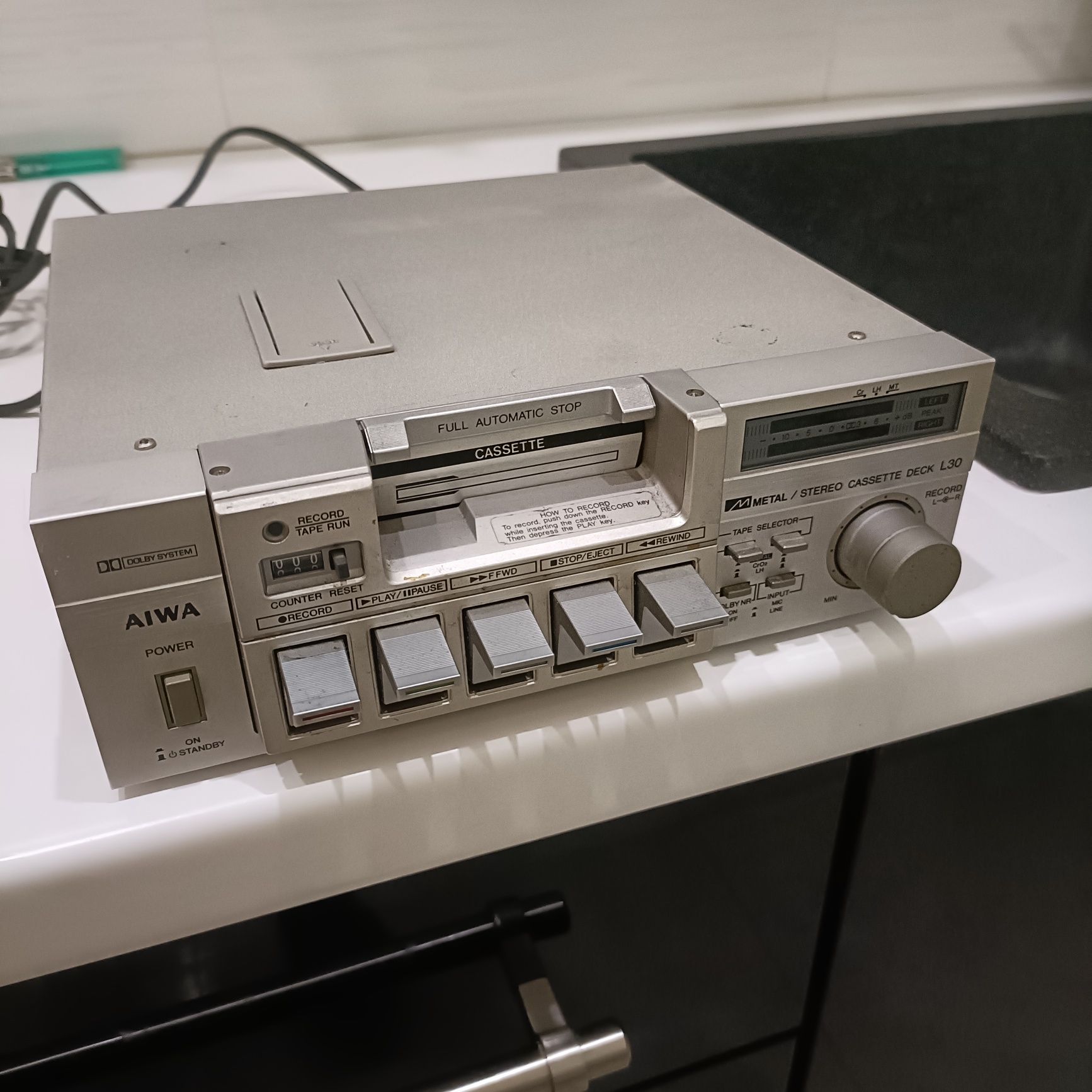 Aiwa l30 magnetofon kasetowy