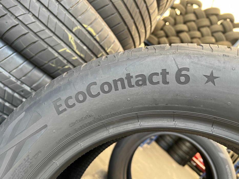 Opony letnie 225/55/R17 Continental EcoContact 6 / 2020/22r - 2 sztuki