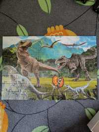 Puzzle dinozaury trefl 100 elementów Jurassic World