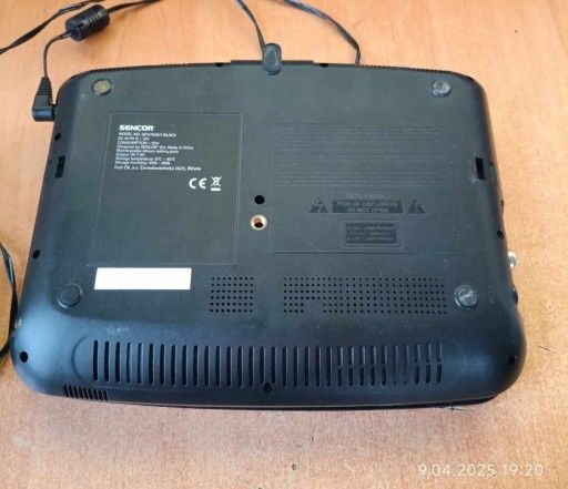 Przenośne DVD SENCOR SPV 7926T telewizor dekoder TV naziemne