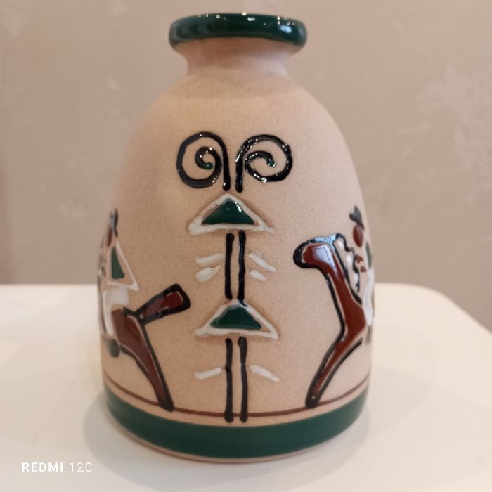 Ваза ЛКСФ  майоліка кераміка